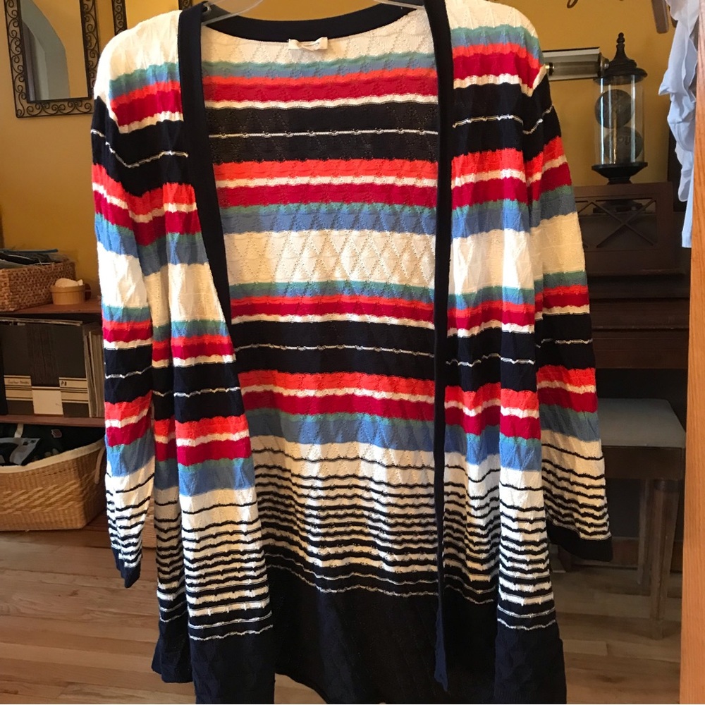 Striped Cardigan